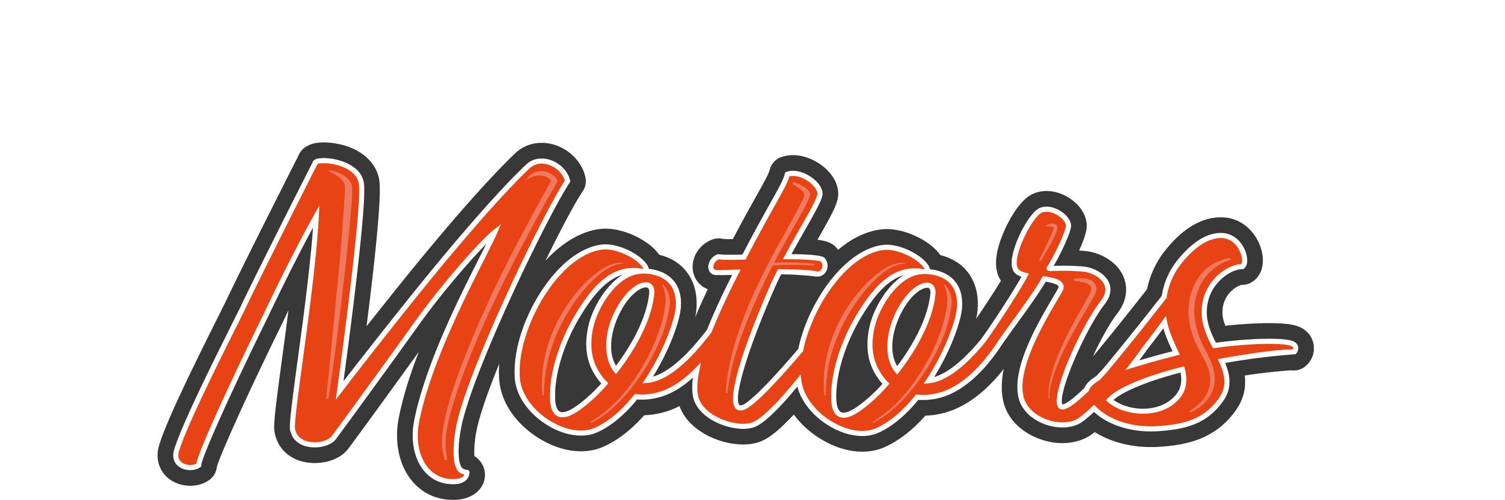 Race Hill Motors Logo - White Text
